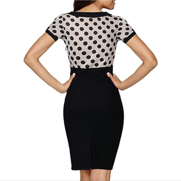 Miusol Retro Inspired Knit Dress - Picture 12 of 12